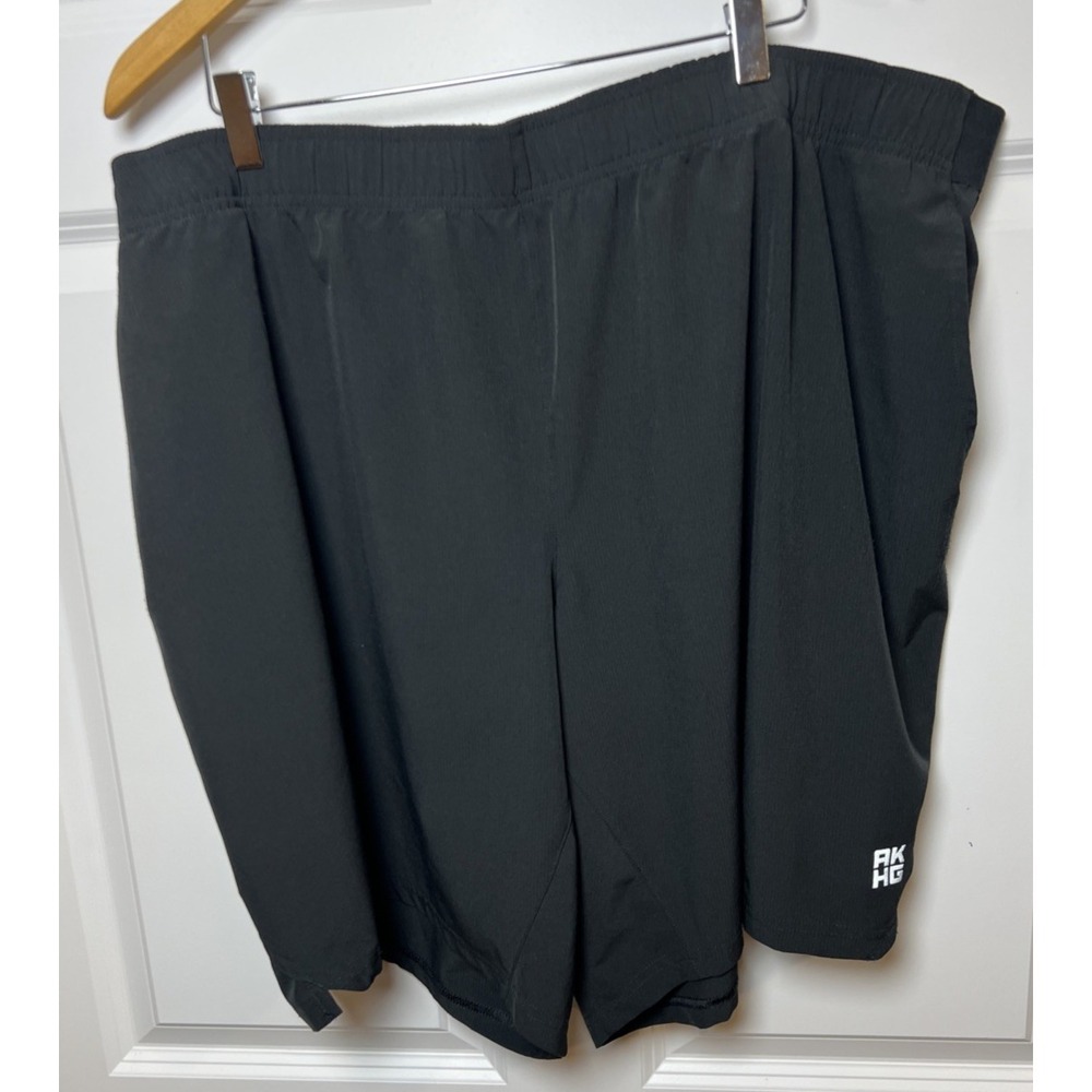 AKHG Outer Limits 10" Shorts 3XL Black Stretch Hiking Active Lightweight FastDry